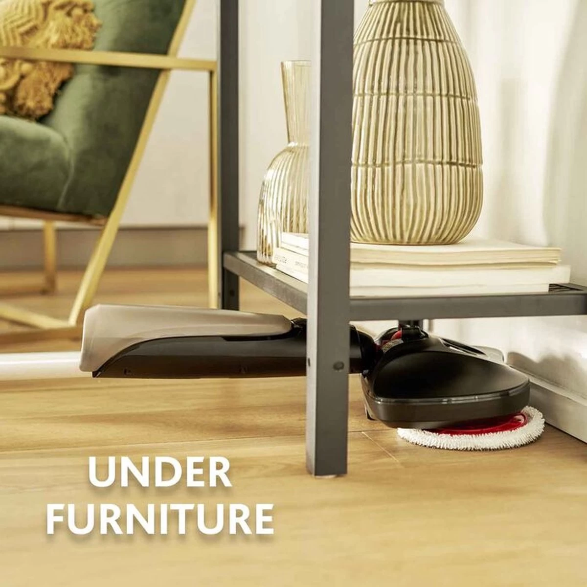 VILEDA® | Looper | Elektrische Vloerwisser | Vileda Dweil | Vileda Mop | Spray Mop | Vloerwisser | Vloerreiniger | Draadloos | Incl. 2 Rode Microvezeldoeken 4 VILEDA® | Looper | Elektrische Vloerwisser | Vileda Dweil | Vileda Mop | Spray Mop | Vloerwisser | Vloerreiniger | Draadloos | Incl. 2 Rode Microvezeldoeken - Afbeelding 2