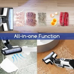 Aigostar 3 In 1 Vloerreiniger - Stofzuiger En Dweilen In 1 - Steelstofzuiger Met Dweilfunctie - Dweilapparaat Draadloos - Whale 33ZDR -Schoonmaakproducten Winkel 1200x1200 239
