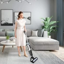 Aigostar 3 In 1 Vloerreiniger - Stofzuiger En Dweilen In 1 - Steelstofzuiger Met Dweilfunctie - Dweilapparaat Draadloos - Whale 33ZDR -Schoonmaakproducten Winkel 1200x1200 240