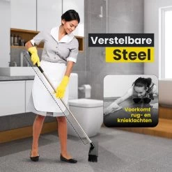 Schrobbezem Zwart Luiwagen Met Steel 120cm - Tuinbezem Straatbezem - Schoonmaak Schrobber Kunststof Harde Bezem - Schrobborstel En Schuurborstel -Schoonmaakproducten Winkel 1200x1200 283