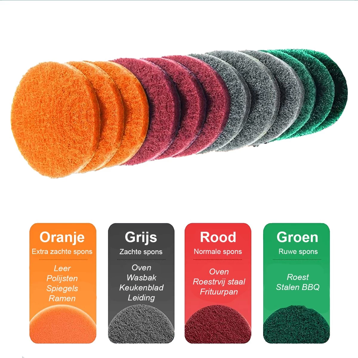 Borstelset Boormachine 25 Delig - Schuursponsjes- Schrobborstel – Boorborstel – Schuurborstel - Borstel Boormachine – Schoonmaakborstel – Reinigingsborstel – Tapijtreiniger - Borstelset 8 Borstelset Boormachine 25 Delig - Schuursponsjes- Schrobborstel – Boorborstel – Schuurborstel - Borstel Boormachine – Schoonmaakborstel – Reinigingsborstel – Tapijtreiniger - Borstelset - Afbeelding 6