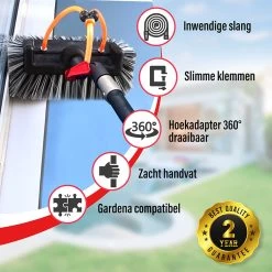 Aquascopic - Telescoopsteel Set Met Borstel - 7,2 Meter -Schoonmaakproducten Winkel 1200x1200 306