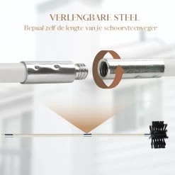 Waay Lifestyle Schoorsteenveegset - Schoorsteenborstel 6 Meter - Schoorsteenreiniger - Schrobborstels - Schoorsteenveger - Flexibele Steel - Geschikt Voor Boormachine - Wit -Schoonmaakproducten Winkel 1200x1200 318
