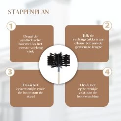 Waay Lifestyle Schoorsteenveegset - Schoorsteenborstel 6 Meter - Schoorsteenreiniger - Schrobborstels - Schoorsteenveger - Flexibele Steel - Geschikt Voor Boormachine - Wit -Schoonmaakproducten Winkel 1200x1200 320