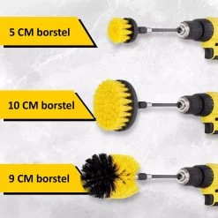 Borstelset Voor Boormachine - Met Verlengstuk - Borstelset Boormachine - Schrobborstel - Schuurborstel 9 Borstelset Voor Boormachine - Met Verlengstuk - Borstelset Boormachine - Schrobborstel - Schuurborstel -Schoonmaakproducten Winkel 1200x1200 328