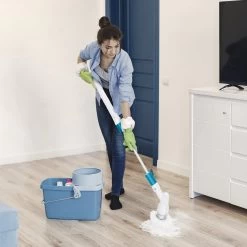 Strex Elektrische Schoonmaakborstel - Draadloze Schrobborstel - Schrobber - 3 Opzetstukken - Telescoopsteel - Poetsmachine Met Krachtige Accu -Schoonmaakproducten Winkel 1200x1200 336