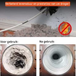 Kibani Schoorsteenborstel 9 Meter - Schoorsteenreiniger - Schoorsteenveger - Schoorsteenveegset - Schoorsteen Borstel - Veegkit - Borstelset Voor Boormachine - Boormachine -Schoonmaakproducten Winkel 1200x1200 345