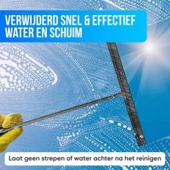 Avalo Vloertrekker Met Steel - Luxe Vloerwisser - Aluminium Water Trekker - Douche Wisser - Badkamer - Zwart - 136x40 CM -Schoonmaakproducten Winkel 1200x1200 36