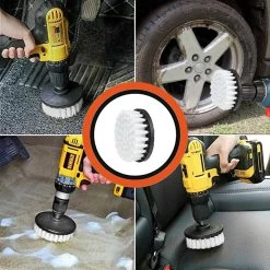 Borstelset Boormachine 25 Delig Per 2 - Schuursponsjes- Schrobborstel - Boorborstel - Schuurborstel - Borstel Boormachine - Schoonmaakborstel - Reinigingsborstel - Tapijtreiniger - Borstelset -Schoonmaakproducten Winkel 1200x1200 399