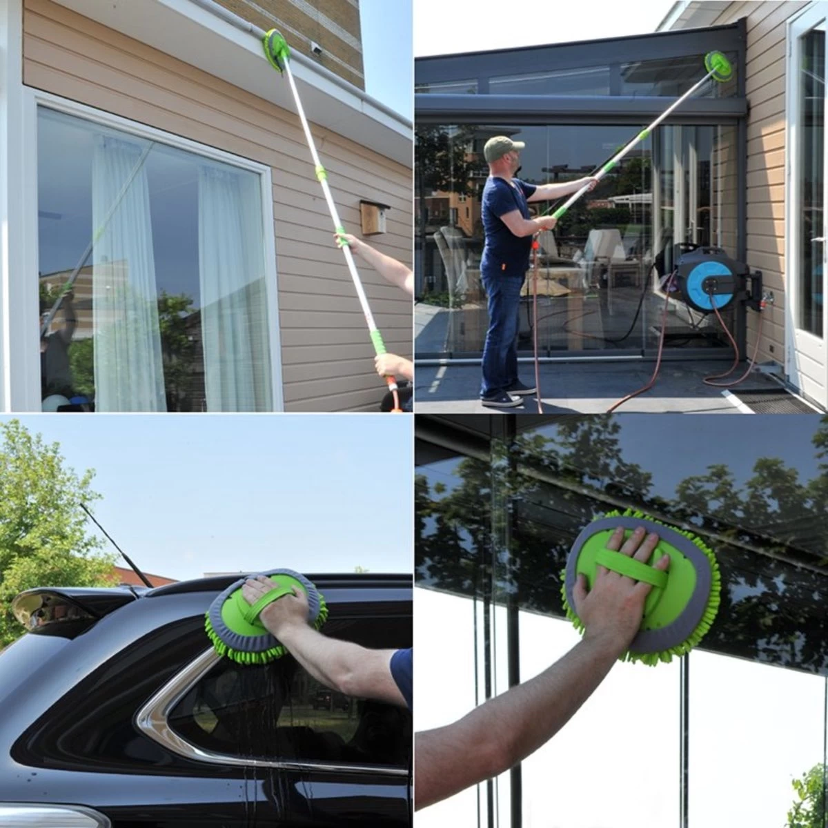 PROPLUS Pro Plus Wasborstel Chenille - Telescopische Steel - Uitschuifbaar Tot 2.50 Meter 15 PROPLUS Pro Plus Wasborstel Chenille - Telescopische Steel - Uitschuifbaar Tot 2.50 Meter - Afbeelding 13