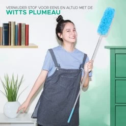 WITTS Telescopische Plumeau Met Telescoopsteel - 60 Tot 140 Cm - Uitschuifbaar - Blauw -Schoonmaakproducten Winkel 1200x1200 461
