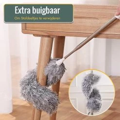 Livv Goods Telescopische Plumeau Set Met Telescoopsteel - 5 In 1 - Tot 250 Cm Uitschuifbaar - Duster - Stoffer -Schoonmaakproducten Winkel 1200x1200 466