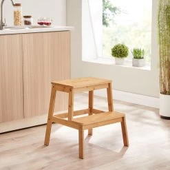 ACAZA Krukje In 2 Niveaus - Houten Opstapje - Bruin 7 ACAZA Krukje In 2 Niveaus - Houten Opstapje - Bruin -Schoonmaakproducten Winkel 1200x1200 503