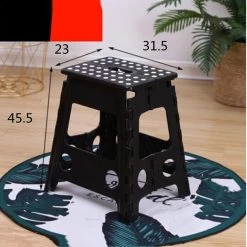 Merkloos Verdikt Kunststof Klapkruk-draagbaar-opvouwbare Kruk-Met Antislip Oppervlak Zwart 29x22cmx45cm -Schoonmaakproducten Winkel 1200x1200 513