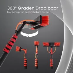 Merkloos Telescoopsteel Ramenwassen 4,6M - Met Borstel & Waterdoorvoer - Voor Ramen - Watertoevoer - Borstel 19 Merkloos Telescoopsteel Ramenwassen 4,6M - Met Borstel & Waterdoorvoer - Voor Ramen - Watertoevoer - Borstel -Schoonmaakproducten Winkel 1200x1200 536