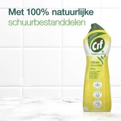 Cif CleanBoost Cream Citroen Schuurmiddel - 8 X 750 Ml - Voordeelverpakking -Schoonmaakproducten Winkel 1200x1200 565