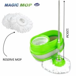 BensonClean Spin Mop - Inclusief Emmer -Schoonmaakproducten Winkel 1200x1200 61