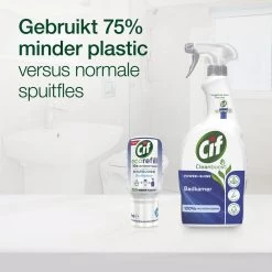Cif CleanBoost Power & Shine Badkamer Spray - 6 X 750 Ml - Voordeelverpakking -Schoonmaakproducten Winkel 1200x1200 619