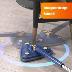 Merkloos Premium Driehoekige Dweil Met Wringer - Verstelbaar En 360 Graden Draaibaar – Dweilsysteem Incl. 4 Microvezel Doeken -Schoonmaakproducten Winkel 1200x1200 64