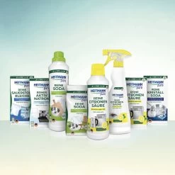 HEITMANN Pure Ontkalker- Citroenzuur Ontkalker, Natuurvriendelijke Kalkreiniger Voor Een Hygiënische Reiniging - Poeder, 1x 350 G -Schoonmaakproducten Winkel 1200x1200 673