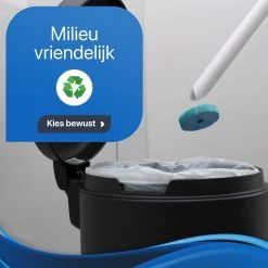 RevoBrush 28x Ocean Breeze Foaming Pads Navulling - WC Borstel Met Houder Vrijstaand -Schoonmaakproducten Winkel 1200x1200 692