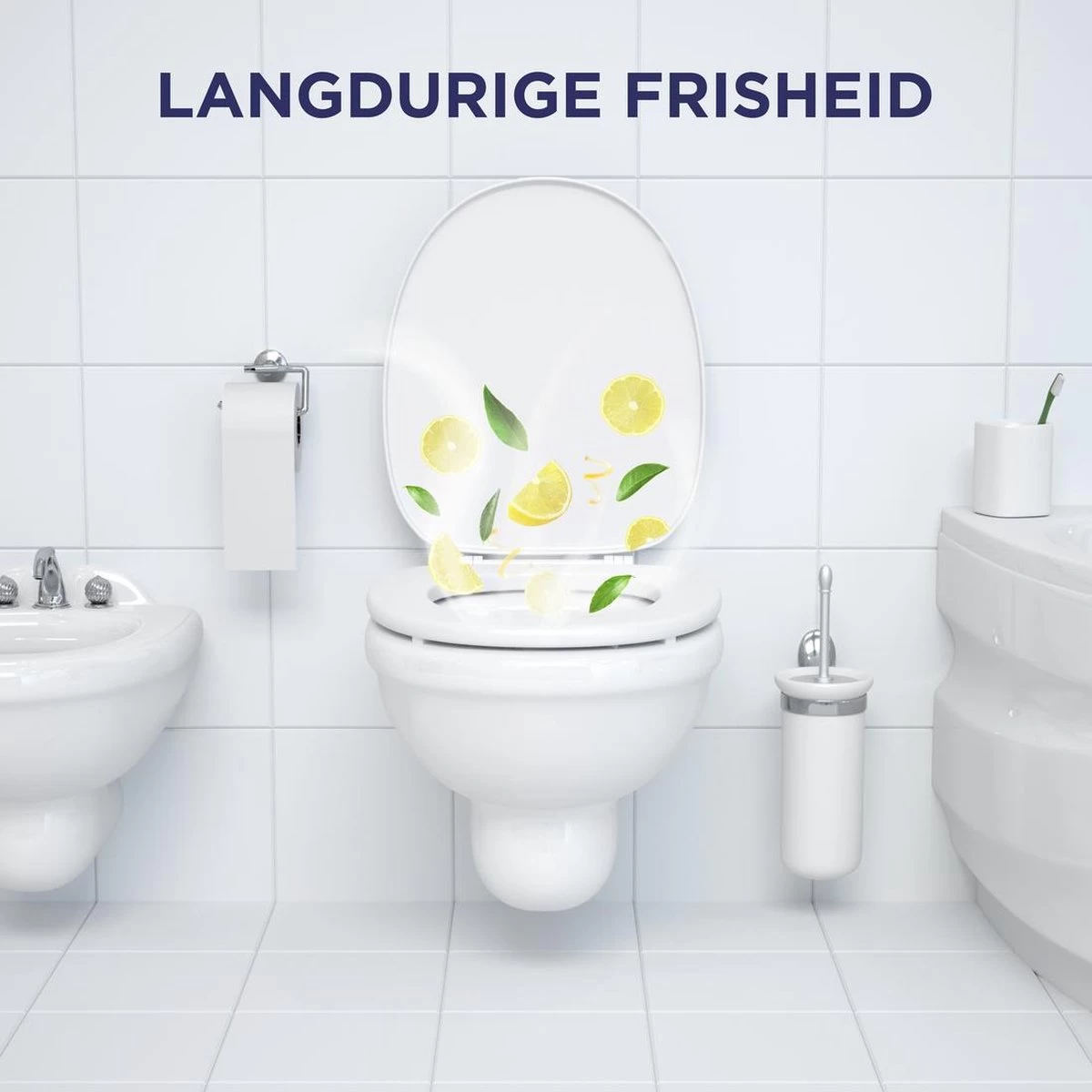 Glorix Power 5 Toiletblokken - Citroen - 9 Stuks - Voordeelverpakking 10 Glorix Power 5 Toiletblokken - Citroen - 9 Stuks - Voordeelverpakking - Afbeelding 8