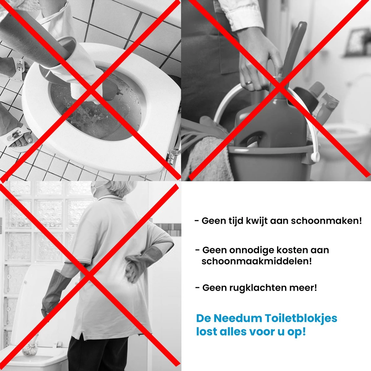 Needum Toiletblokjes Voor Inbouwreservoirs - WC Blokjes - Toiletblokken In Een Voordeelverpakking - 12 Stuks 5 Needum Toiletblokjes Voor Inbouwreservoirs - WC Blokjes - Toiletblokken In Een Voordeelverpakking - 12 Stuks - Afbeelding 3