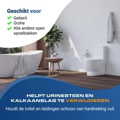Witte Toiletblokjes Voor Inbouwreservoir Voor O.a Geberit En Grohe - 25 Stuks - Met Lavendel - Vlekvrij - Stortbakblokjes -Schoonmaakproducten Winkel 1200x1200 756