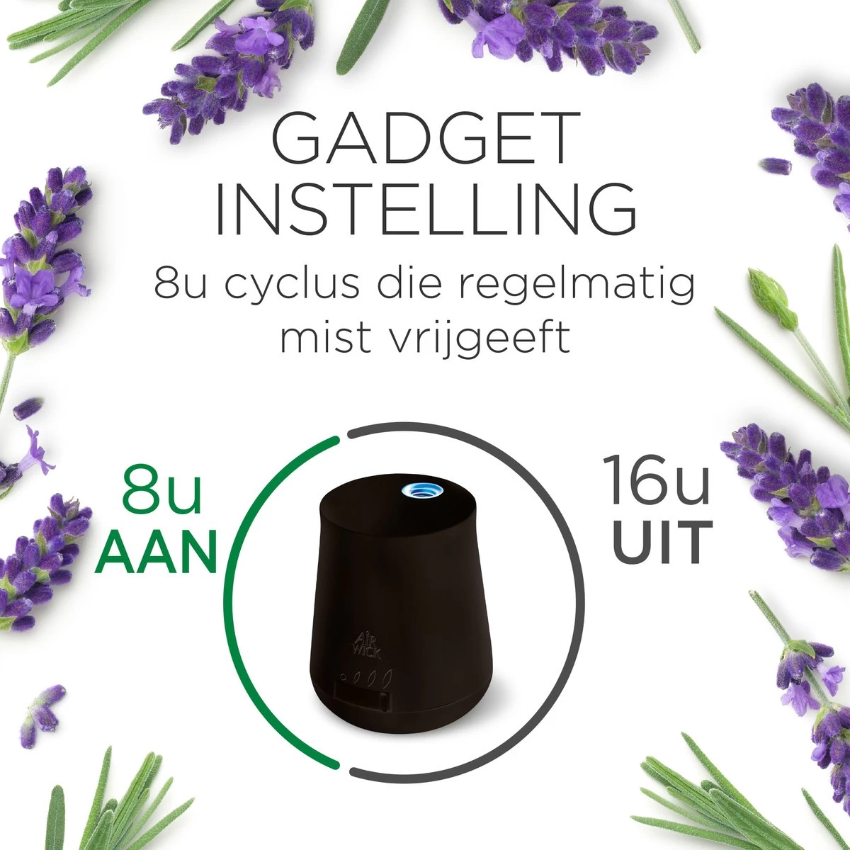 Air Wick Essential Mist Automatische Luchtverfrisser Kit - Innerlijke Rust 10 Air Wick Essential Mist Automatische Luchtverfrisser Kit - Innerlijke Rust - Afbeelding 8