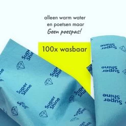 Super Shine Microvezel Schoonmaakdoekjes - Compleet Pakket - 4 Delig - Wasbaar - Hygiënisch -Schoonmaakproducten Winkel 1200x1200 970