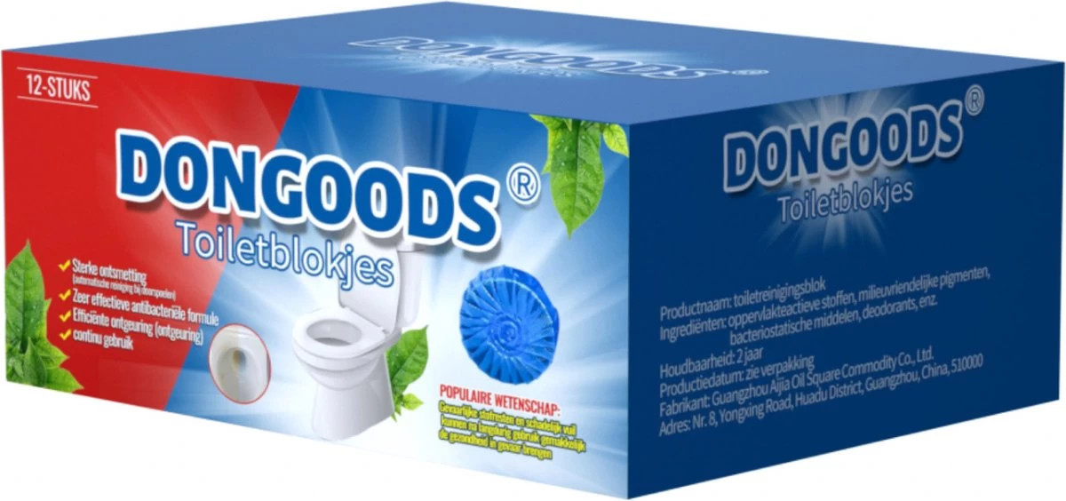 DONGOODS® Toiletblokjes Voor Inbouwreservoirs – WC-blokjes – Toiletblokken In Een Voordeelverpakking – 12 Stuks 3 DONGOODS® Toiletblokjes Voor Inbouwreservoirs – WC-blokjes – Toiletblokken In Een Voordeelverpakking – 12 Stuks