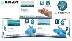 LifeStar-Vinyl Wegwerphandschoenen-100 St.-poedervrij-transparant-Maat M- Beschikbaar S-M-L-XL -Schoonmaakproducten Winkel 1200x678 3