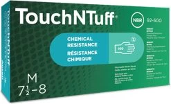 ANSELL TouchNTuff® 92-600 - Nitril Wegwerp Handschoenen, Latexvrij, Poedervrij, L, Groen, 100 Stuks -Schoonmaakproducten Winkel 1200x728 1