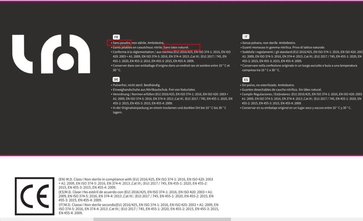 Intco Nitril Handschoenen - Latex Vrij - Zwart - 100 Stuks - Maat Medium 5 Intco Nitril Handschoenen - Latex Vrij - Zwart - 100 Stuks - Maat Medium - Afbeelding 3