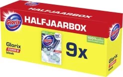 Glorix Power 5 Bleek Toiletblokken - 9 Stuks - Voordeelverpakking -Schoonmaakproducten Winkel 1200x760 1