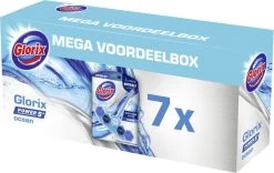Glorix Power 5+ Ocean Toiletblokken - 7 Stuks - Voordeelverpakking -Schoonmaakproducten Winkel 1200x760 4