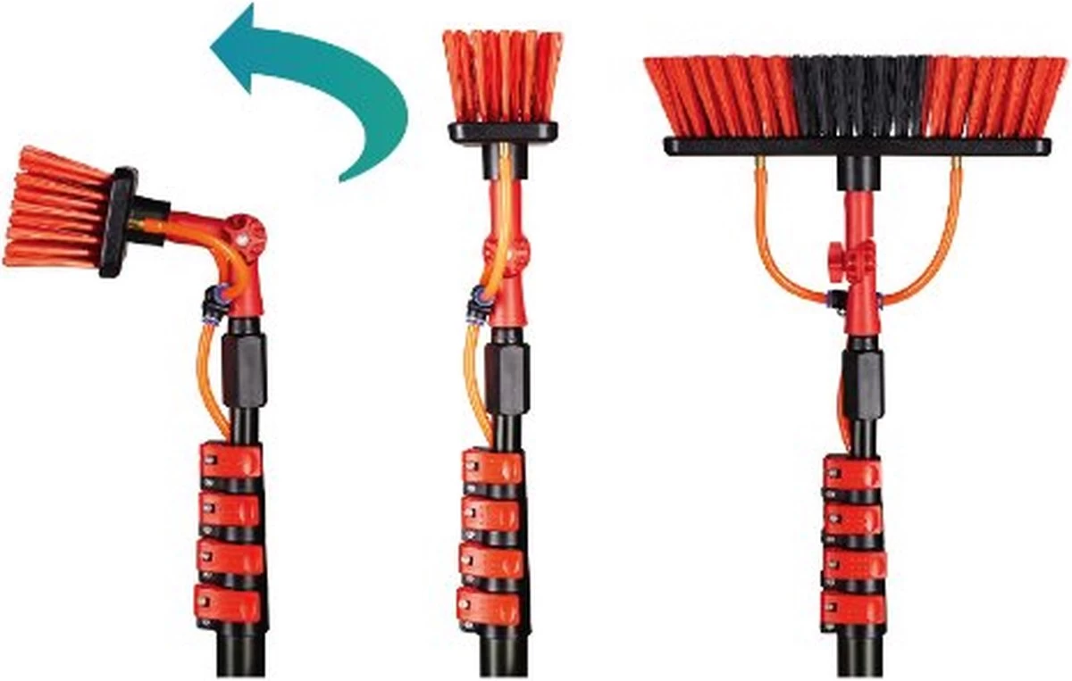 Chimb Telescopische Wasborstel - Uitschuifbare Waterborstel - Ramenwassen - 4,6 Meter - Met Zeepdispenser 15 Chimb Telescopische Wasborstel - Uitschuifbare Waterborstel - Ramenwassen - 4,6 Meter - Met Zeepdispenser - Afbeelding 13