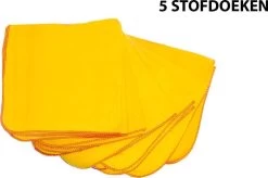 Sorprese - 5 Stuks - Gele Stofdoeken - 40 X 50 GROOT - Stofdoek - Stofdoeken - Cadeau -Schoonmaakproducten Winkel 1200x797 2