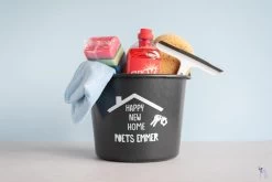 ByMi| Poetsemmer Happy New Home | Cadeautje Huis |Housewarming |Nieuwe Woning | Gepersonaliseerd -Schoonmaakproducten Winkel 1200x800 70
