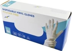 Merkloos Wegwerp Handschoenen - Vinyl Handschoenen - Poedervrij - Wit - Maat M - 100 Stuks -Schoonmaakproducten Winkel 1200x852 1