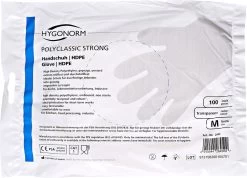 Hygonorm Plastic Handschoen Wegwerp Transparant HDPE - 100 Stuks - Maat M 5 Hygonorm Plastic Handschoen Wegwerp Transparant HDPE - 100 Stuks - Maat M -Schoonmaakproducten Winkel 1200x864