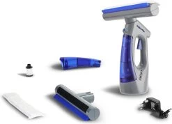 Swiss Pro+ Ruitenreiniger 3 In 1 WV 2 Blue Edition Window Vac - Ca. 120 M² - Waterzuiger - Incl. Smalle Zuigmond - Oplaadbaar - Raamwisser - Streeploos - Clicksystem - 2 Microvezeldoekjes - Met Sprayfunctie - Low Noise - Hepafilter 12 Swiss Pro+ Ruitenreiniger 3 In 1 WV 2 Blue Edition Window Vac - Ca. 120 M² - Waterzuiger - Incl. Smalle Zuigmond - Oplaadbaar - Raamwisser - Streeploos - Clicksystem - 2 Microvezeldoekjes - Met Sprayfunctie - Low Noise - Hepafilter -Schoonmaakproducten Winkel 1200x867
