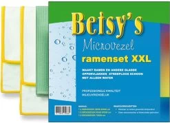 Betsy's Microvezel Ramenset XXL 40*40+70*50+40*40 Grijs