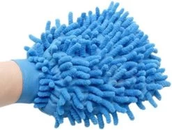 Merkloos Microvezel Autowashandschoen – Microvezel Schoonmaakhandschoen Dubbelzijdig - Auto Wassen - 2 Stuks - Blauw -Schoonmaakproducten Winkel 1200x906 1