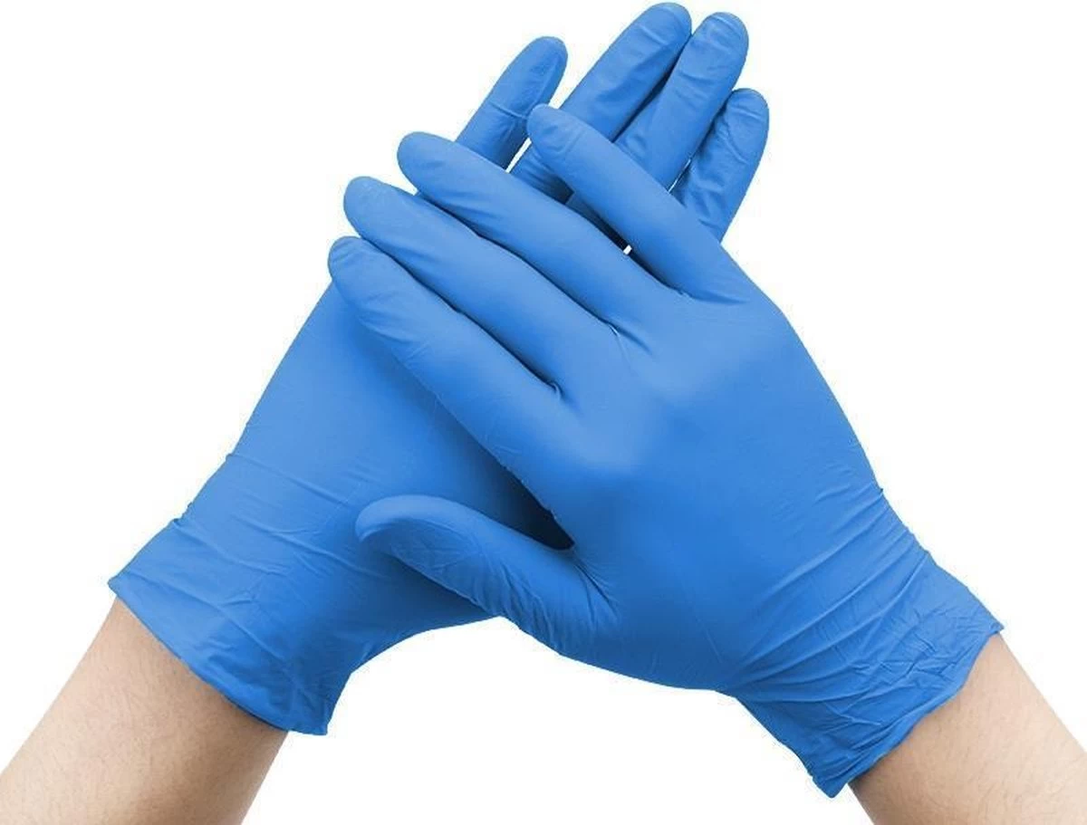 Nitrile Disposable Handschoen - Gloves - Zeer Goede Kwaliteit - Poedervrij - Medisch - Ongepoederd - Latex Vrij - 100 Stuks - Maat L - AQL 1.5 3 Nitrile Disposable Handschoen - Gloves - Zeer Goede Kwaliteit - Poedervrij - Medisch - Ongepoederd - Latex Vrij - 100 Stuks - Maat L - AQL 1.5