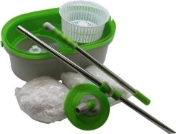BensonClean Spin Mop - Inclusief Emmer -Schoonmaakproducten Winkel 1200x914