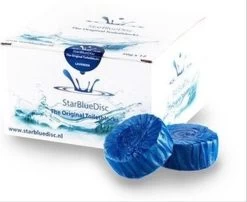 StarBlueDisc 12 Stuks Toiletblokjes Halfjaar Verpakking Blauw -Schoonmaakproducten Winkel 1200x982 1