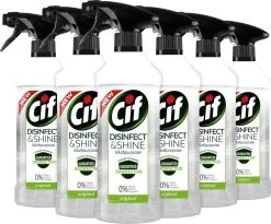 Cif Disinfect & Shine Original Desinfectie Spray - 6 X 500 Ml - Voordeelverpakking 14 Cif Disinfect & Shine Original Desinfectie Spray - 6 X 500 Ml - Voordeelverpakking -Schoonmaakproducten Winkel 1200x998 1