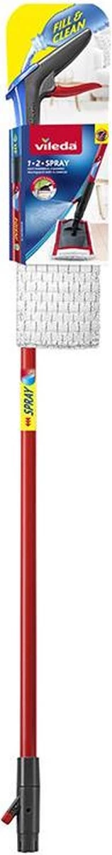 Vileda 1.2 Spray - Vloerwisser - 36cm Wisbreedte - Rood 13 Vileda 1.2 Spray - Vloerwisser - 36cm Wisbreedte - Rood - Afbeelding 11