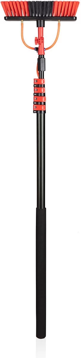Umuzi Cleaning Telescopische Waterborstel - Uitschuifbare Schrobborstel Voor Ramen, Gevel En Huis - 1,3 Tot 4,6 Meter - Reiniger Met 4 Uitschuifbare Delen - Zeepdispenser Met Doseerknop 8 Umuzi Cleaning Telescopische Waterborstel - Uitschuifbare Schrobborstel Voor Ramen, Gevel En Huis - 1,3 Tot 4,6 Meter - Reiniger Met 4 Uitschuifbare Delen - Zeepdispenser Met Doseerknop - Afbeelding 6
